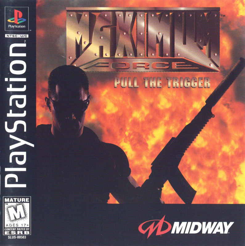 Maximum Force box art for Playstation